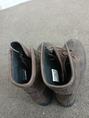 Tcx Boot Women's Brown Lace-Up Leather Ankle Boots Size 8US. (40EU )